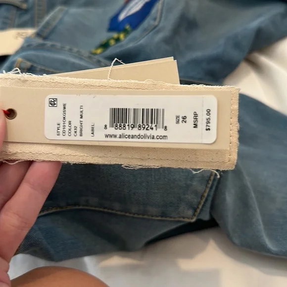 Alice and Olivia Jeans